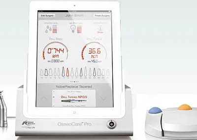 iPad-operated Implant Technology at Rajan Dental!